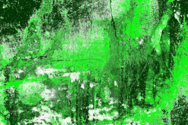 kopyalama alanı olan soyut yeşil desenli duvar