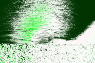 kopyalama alanı olan soyut yeşil desenli duvar