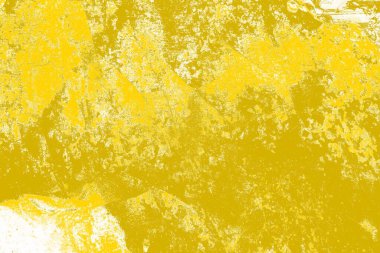 Kopya alanı olan soyut sarı desenli duvar