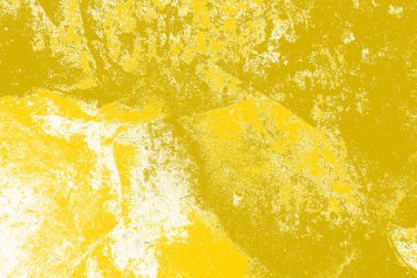 Kopya alanı olan soyut sarı desenli duvar