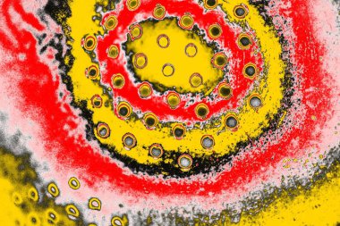 Soyut sanat duvar resmi. Modern, çağdaş sanat geçmişi