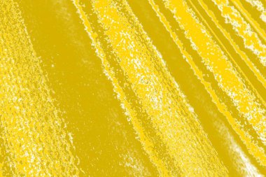 Kopya alanı olan soyut sarı desenli duvar