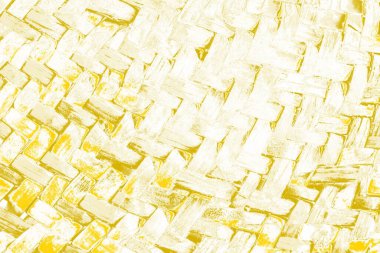 Kopya alanı olan soyut sarı desenli duvar