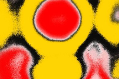 Soyut sanat duvar resmi. Modern, çağdaş sanat geçmişi