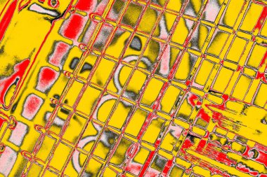 Soyut sanat duvar resmi. Modern, çağdaş sanat geçmişi