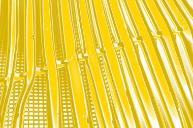 Kopya alanı olan soyut sarı desenli duvar