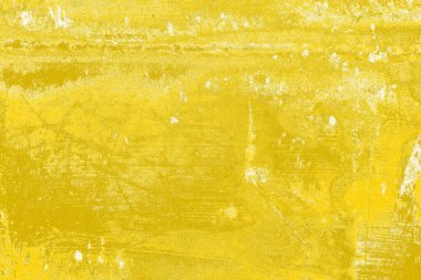 Kopya alanı olan soyut sarı desenli duvar