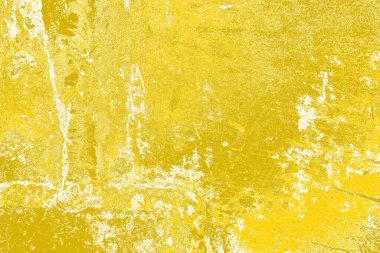 Kopya alanı olan soyut sarı desenli duvar