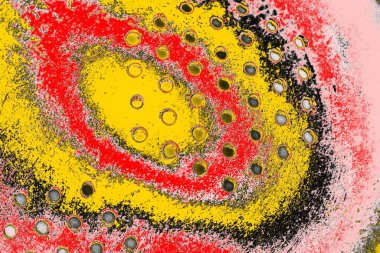 Soyut sanat duvar resmi. Modern, çağdaş sanat geçmişi