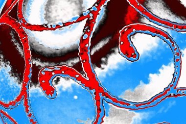 soyut renkli doku arkaplanı, uzay duvar kağıdını kopyala