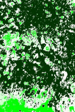 kopyalama alanı olan soyut yeşil desenli duvar