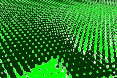 kopyalama alanı olan soyut yeşil desenli duvar