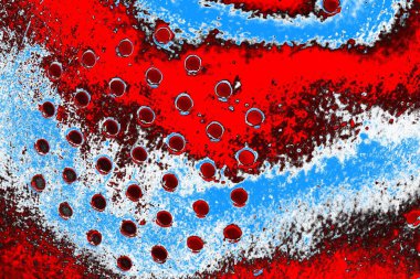 Soyut sanat duvar resmi. Modern, çağdaş sanat geçmişi