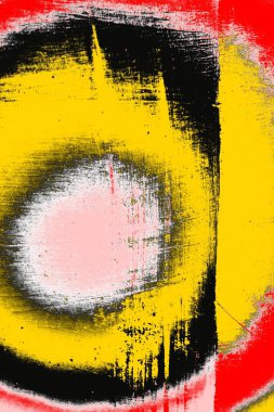 Soyut sanat duvar resmi. Modern, çağdaş sanat geçmişi