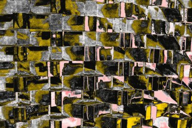 Soyut sanat duvar resmi. Modern, çağdaş sanat geçmişi