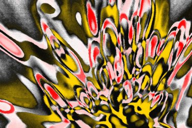 Soyut sanat duvar resmi. Modern, çağdaş sanat geçmişi