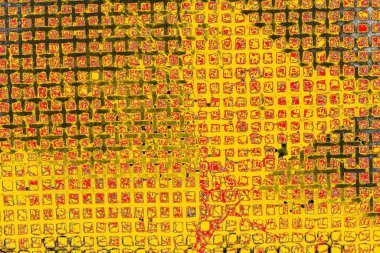 Soyut sanat duvar resmi. Modern, çağdaş sanat geçmişi