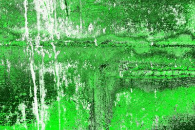 kopyalama alanı olan soyut yeşil desenli duvar