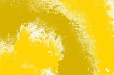 Kopya alanı olan soyut sarı desenli duvar