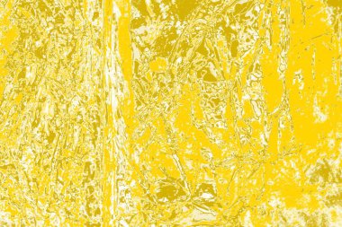 Kopya alanı olan soyut sarı desenli duvar