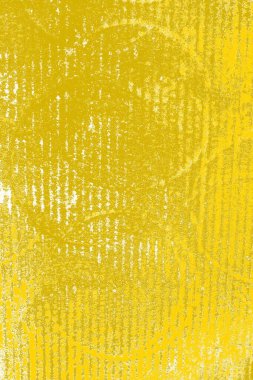 Kopya alanı olan soyut sarı desenli duvar
