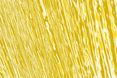 Kopya alanı olan soyut sarı desenli duvar