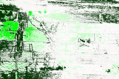 kopyalama alanı olan soyut yeşil desenli duvar