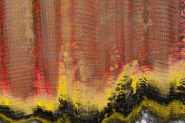 Soyut sanat duvar resmi. Modern, çağdaş sanat geçmişi