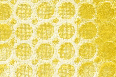 Kopya alanı olan soyut sarı desenli duvar