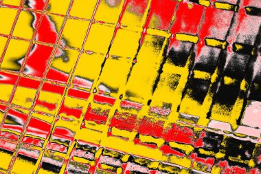 Soyut sanat duvar resmi. Modern, çağdaş sanat geçmişi