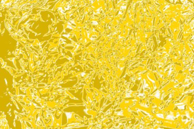 Kopya alanı olan soyut sarı desenli duvar