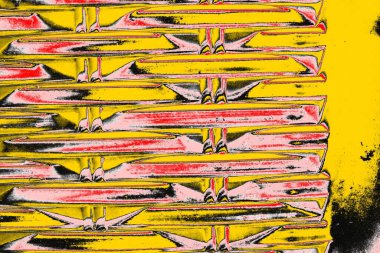 Soyut sanat duvar resmi. Modern, çağdaş sanat geçmişi