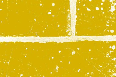 Kopya alanı olan soyut sarı desenli duvar