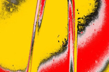 Soyut sanat duvar resmi. Modern, çağdaş sanat geçmişi