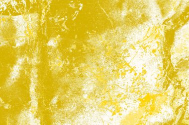 Kopya alanı olan soyut sarı desenli duvar