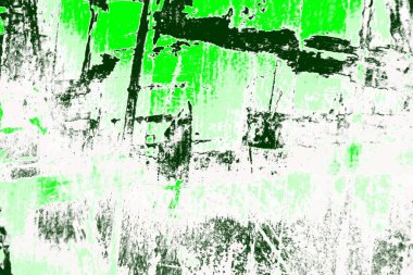 kopyalama alanı olan soyut yeşil desenli duvar