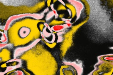 Soyut sanat duvar resmi. Modern, çağdaş sanat geçmişi