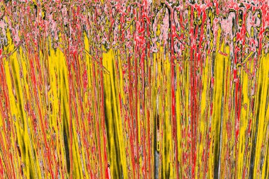 Soyut sanat duvar resmi. Modern, çağdaş sanat geçmişi