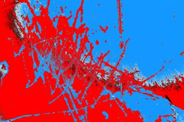 Soyut sanat duvar resmi. Modern, çağdaş sanat geçmişi