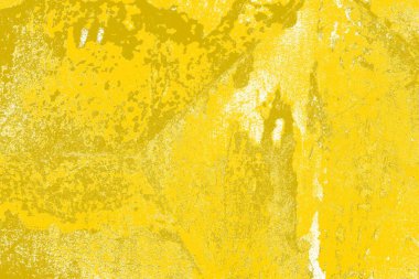 Kopya alanı olan soyut sarı desenli duvar