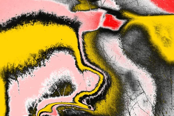 Soyut sanat duvar resmi. Modern, çağdaş sanat geçmişi