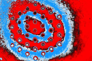 Soyut sanat duvar resmi. Modern, çağdaş sanat geçmişi