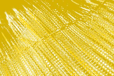 Kopya alanı olan soyut sarı desenli duvar