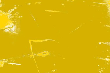 Kopya alanı olan soyut sarı desenli duvar