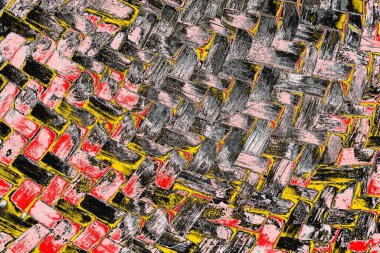 Soyut sanat duvar resmi. Modern, çağdaş sanat geçmişi