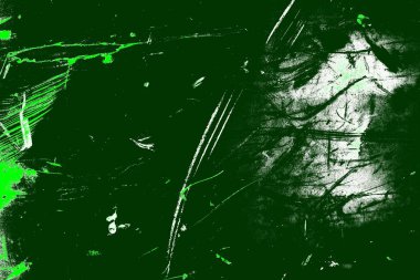 kopyalama alanı olan soyut yeşil desenli duvar