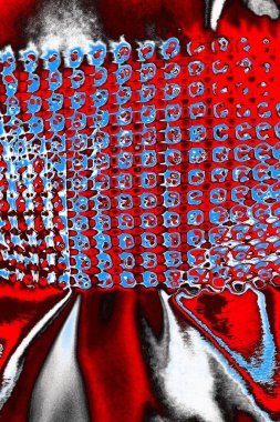 Soyut sanat duvar resmi. Modern, çağdaş sanat geçmişi