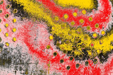 Soyut sanat duvar resmi. Modern, çağdaş sanat geçmişi