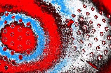 Soyut sanat duvar resmi. Modern, çağdaş sanat geçmişi