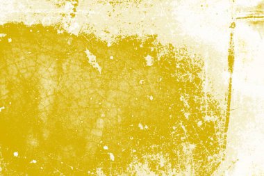 Kopya alanı olan soyut sarı desenli duvar